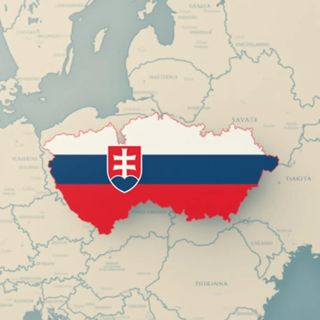 Mapa Slovenska